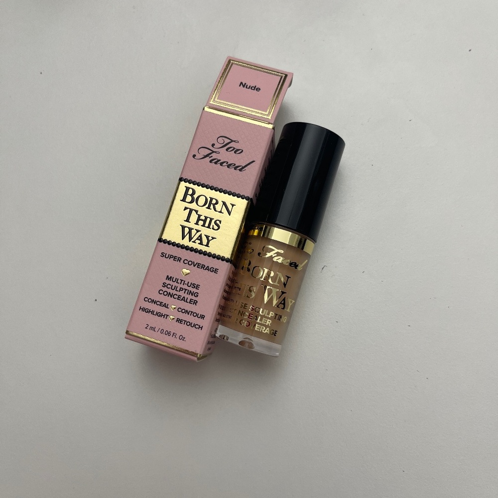 NEW Too Faced Born This Way Super Coverage Multi-Use Sculpting Concealer 2ml